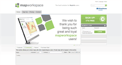 Desktop Screenshot of mapworkspace.com